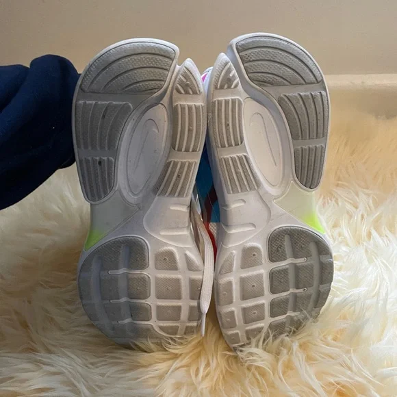 Nike Alphina 5000 Womens Size 8 White Orange Athletic Running Shoes Sneakers - Picture 5 of 7